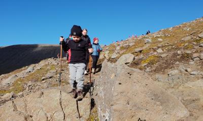 skemmtilegur ferðahópur fyrir börn og fjölskyldur
