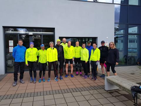 Skemmtilegur hlaupahópur