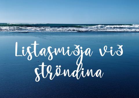 Skemmtileg listasmiðja verður í boði við Ströndina í sumar